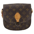 LOUIS VUITTON Monogram Saint Cloud PM Shoulder Bag M51244 LV Auth 159544-13