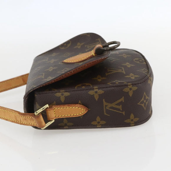 LOUIS VUITTON Monogram Saint Cloud PM Shoulder Bag M51244 LV Auth 159544