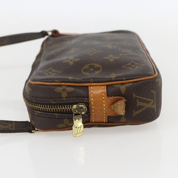 LOUIS VUITTON Monogram Marly Bandouliere Umhängetasche M51828 LV Auth 159555