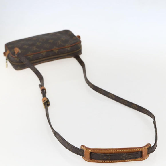 LOUIS VUITTON Monogram Marly Bandouliere Umhängetasche M51828 LV Auth 159555