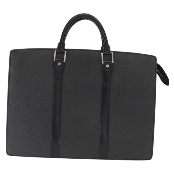 LOUIS VUITTON Taiga Porte Documents Rozan Bag Ardoise M30052 LV Auth 159556