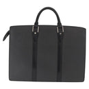 LOUIS VUITTON Taiga Porte Documents Rozan Bag Ardoise M30052 LV Auth 159556-2