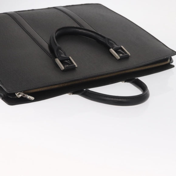LOUIS VUITTON Taiga Porte Documents Rozan Bag Ardoise M30052 LV Auth 159556