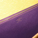 LOUIS VUITTON Epi Monceau 28 Hand Bag 2way Yellow M52129 LV Auth 159558-20
