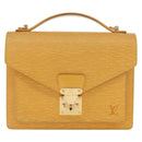 LOUIS VUITTON Epi Monceau 28 Hand Bag 2way Yellow M52129 LV Auth 159558-13
