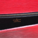 LOUIS VUITTON Epi Saint Cloud GM Shoulder Bag Red M52197 LV Auth 159560-21