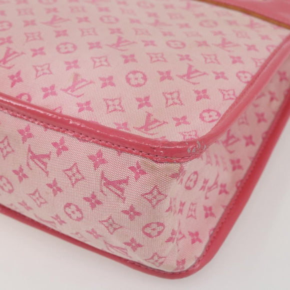 LOUIS VUITTON Monogram Mini Lin Catlin Handtas Roze Goud M92930 LV Auth 159562
