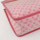 LOUIS VUITTON Monogram Mini Lin Catlin Handtas Roze Goud M92930 LV Auth 159562-16