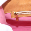 LOUIS VUITTON Monogram Mini Suck Catlin Hand Bag Pink Gold M92930 LV Auth 159562-19