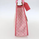LOUIS VUITTON Monogram Mini Suck Catlin Hand Bag Pink Gold M92930 LV Auth 159562-3