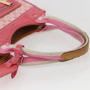 LOUIS VUITTON Monogram Mini Suck Catlin Hand Bag Pink Gold M92930 LV Auth 159562-7