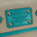 LOUIS VUITTON Antigua Sac Express PM Bag Turquoise Blue M92396 LV Auth 159564SAV-18