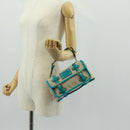 LOUIS VUITTON Antigua Sac Express PM Bag Turquoise Blue M92396 LV Auth 159564SAV-25