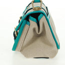 LOUIS VUITTON Antigua Sac Express PM Bag Turquoise Blue M92396 LV Auth 159564SAV-3