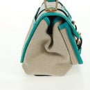 LOUIS VUITTON Antigua Sac Express PM Bag Turquoise Blue M92396 LV Auth 159564SAV-4