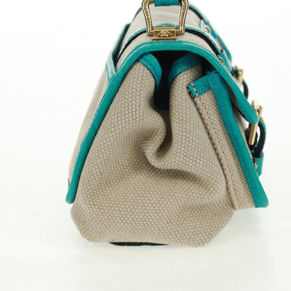 LOUIS VUITTON Antigua Sac Express PM Bag Turquoise Blue M92396 LV Auth 159564SAV