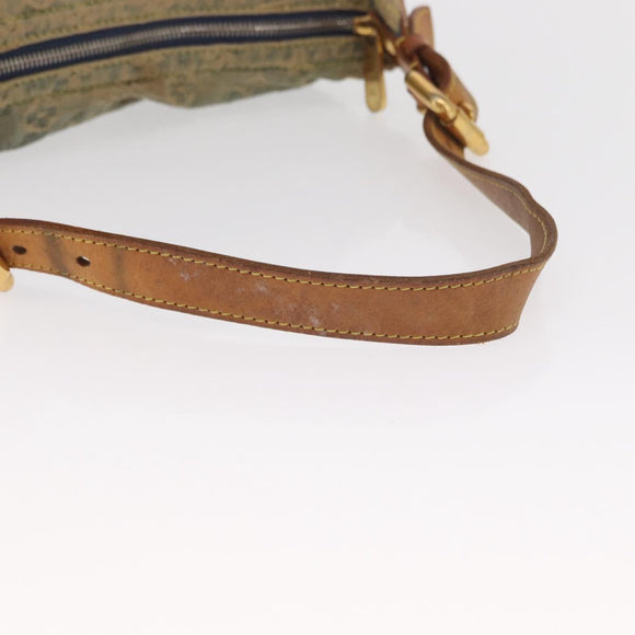 LOUIS VUITTON Monogram Denim Buggy PM Shoulder Bag Blue M95049 LV Auth 159565