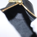 LOUIS VUITTON Epi Soufflot Pouch Pouch Black LV Auth 159569-18