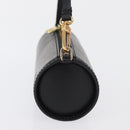LOUIS VUITTON Epi Soufflot Pouch Pouch Black LV Auth 159569-4