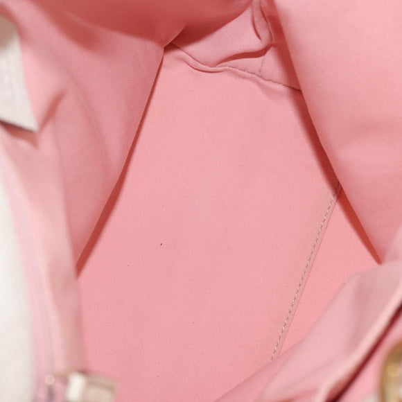 GUCCI GG Canvas Tote Bag Pink Gold 120840 Auth 159575