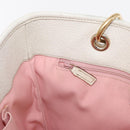 GUCCI GG Canvas Tote Bag Pink Gold 120840 Auth 159575-20