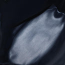 BALLY Chain Shoulder Bag Leather Navy Gold Auth 159580-11