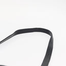 BALLY Chain Shoulder Bag Leather Navy Gold Auth 159580-8