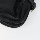 PRADA Garment Cover Nylon Black Silver Auth 159585-18
