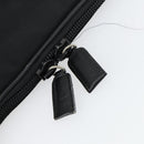 PRADA Garment Cover Nylon Black Silver Auth 159585-22