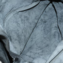 PRADA Garment Cover Nylon Black Silver Auth 159585-21