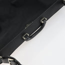 PRADA Garment Cover Nylon Black Silver Auth 159585-6