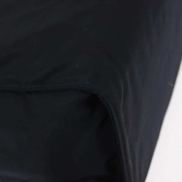 PRADA Hand Bag Nylon Navy Gold Auth 159587