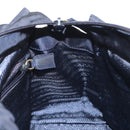 PRADA Hand Bag Nylon Navy Gold Auth 159587-19