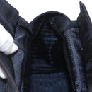 PRADA Hand Bag Nylon Navy Gold Auth 159587-20