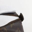 LOUIS VUITTON Monogram Trousse Demi Ronde Cosmetic Pouch M47520 LV Auth 159591-12
