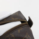 LOUIS VUITTON Monogram Trousse Demi Ronde Cosmetic Pouch M47520 LV Auth 159591-13