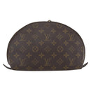 LOUIS VUITTON Monogram Trousse Demi Ronde Cosmetic Pouch M47520 LV Auth 159591-3
