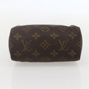 LOUIS VUITTON Monogram Mini Speedy Hand Bag M41534 LV Auth 159593-5
