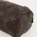 LOUIS VUITTON Monogram Mini Speedy Hand Bag M41534 LV Auth 159593-17
