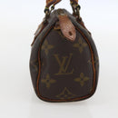 LOUIS VUITTON Monogram Mini Speedy Hand Bag M41534 LV Auth 159593-4