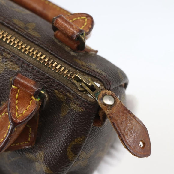 LOUIS VUITTON Monogram Mini Speedy Hand Bag M41534 LV Auth 159593