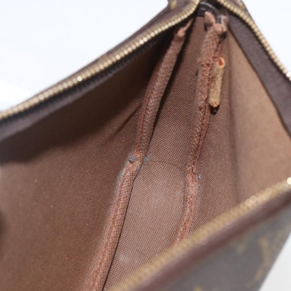 LOUIS VUITTON Monogram Pochette Accessoires Pouch M51980 LV Auth 159594