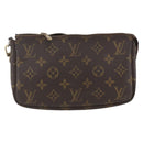 LOUIS VUITTON Monogram Pochette Accessoires Pouch M51980 LV Auth 159594-13