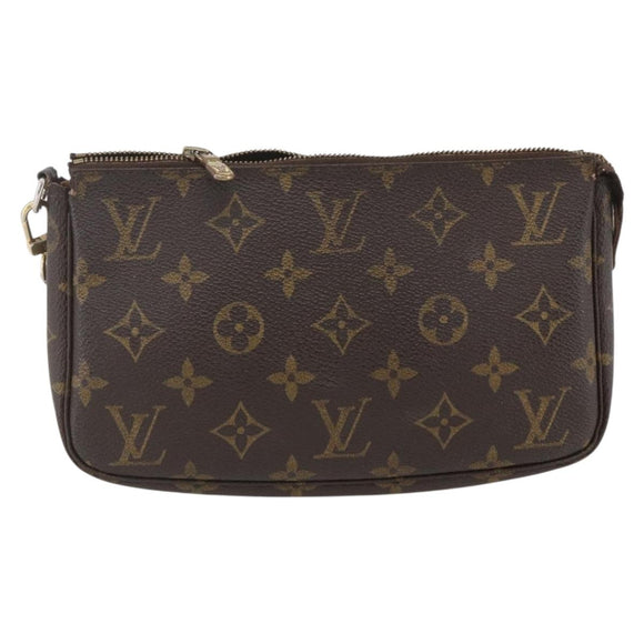LOUIS VUITTON Monogram Pochette Accessoires Pouch M51980 LV Auth 159594
