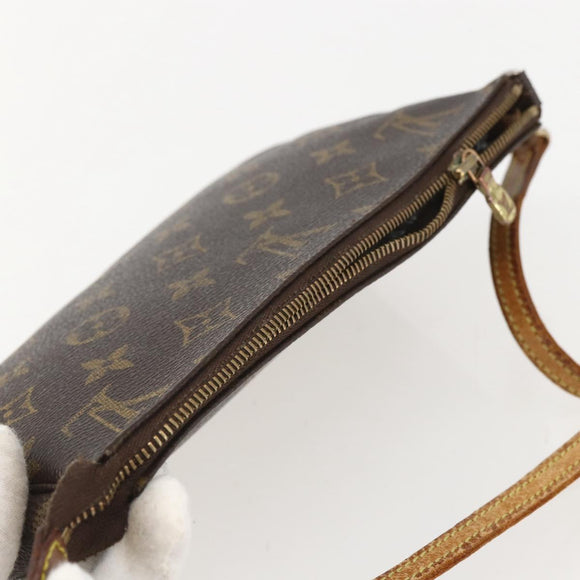 LOUIS VUITTON Monogram Pochette Accessoires Pouch M51980 LV Auth 159594