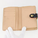 LOUIS VUITTON Multicolor Portefeuille Viennois Wallet Black M92988 Auth 159599-8