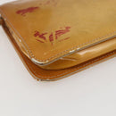 LOUIS VUITTON Monogram Vernis Lexington Pouch Beige M91010 LV Auth 159601-14