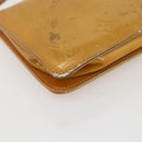 LOUIS VUITTON Monogram Vernis Lexington Pouch Beige M91010 LV Auth 159601-16