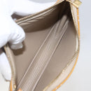 LOUIS VUITTON Monogram Vernis Lexington Pouch Beige M91010 LV Auth 159601-11