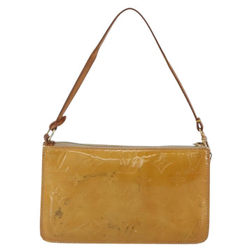 LOUIS VUITTON Monogram Vernis Lexington Pouch Beige M91010 LV Auth 159601 - 0